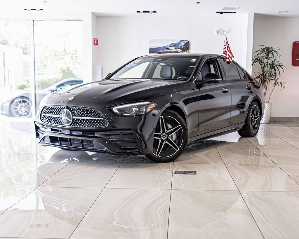 Used 2024 Mercedes-Benz C 300 4MATIC Sedan w/ AMG Line w/ Night Package video 1