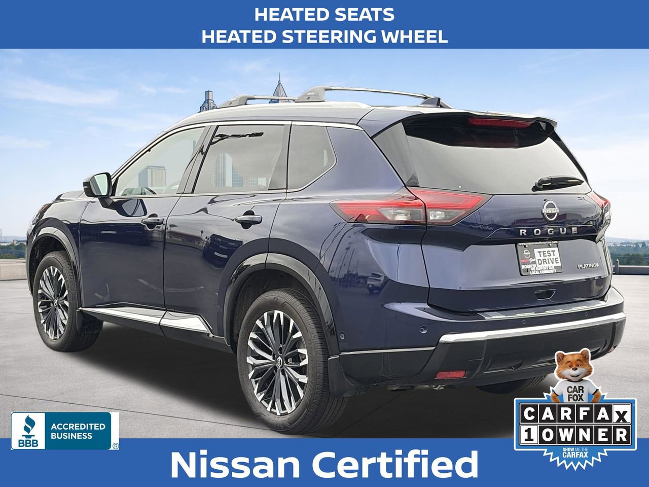 Certified 2025 Nissan Rogue Platinum w/ Platinum Premium Package FWD image 3