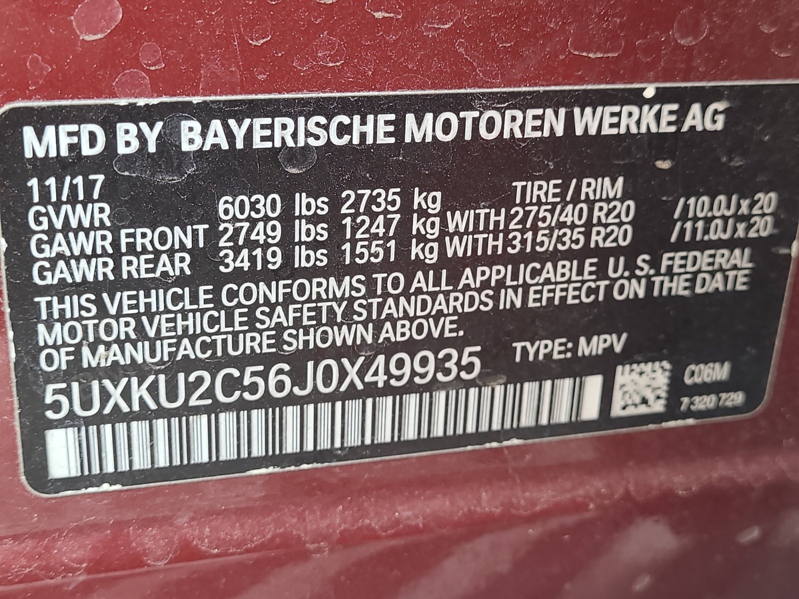 Used 2018 BMW X6 xDrive35i AWD/4WD image 34