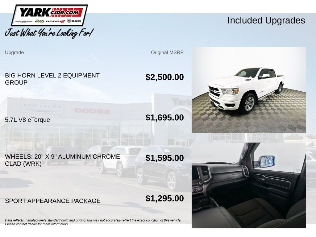Certified 2020 RAM 1500 Big Horn AWD/4WD image 5