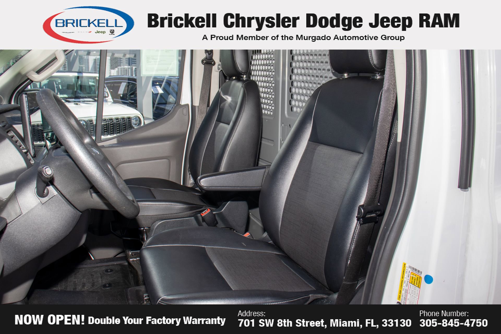 Used 2023 Ford E-Transit Low Roof w/ Load Area Protection Package image 14