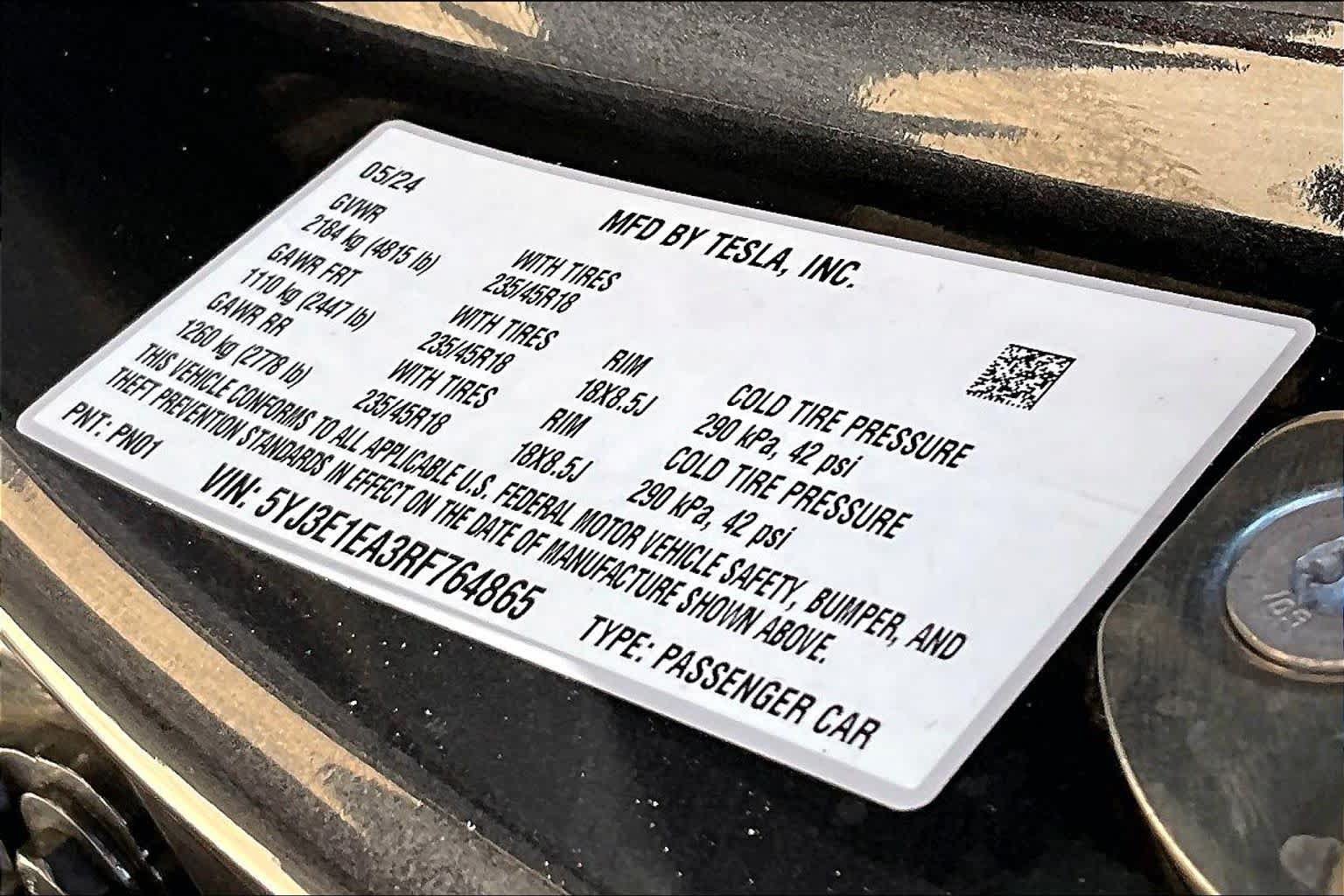 Used 2024 Tesla Model 3 Standard Range RWD image 33