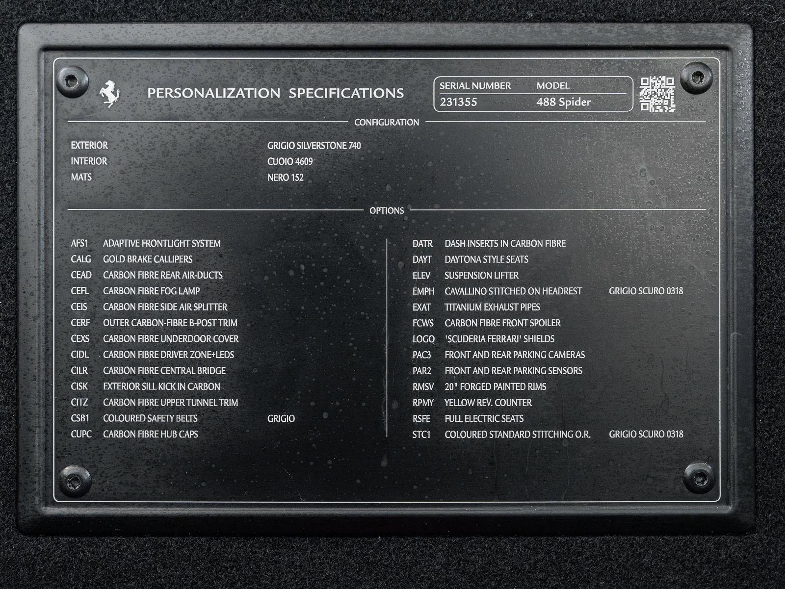 Used 2018 Ferrari 488 Spider image 54