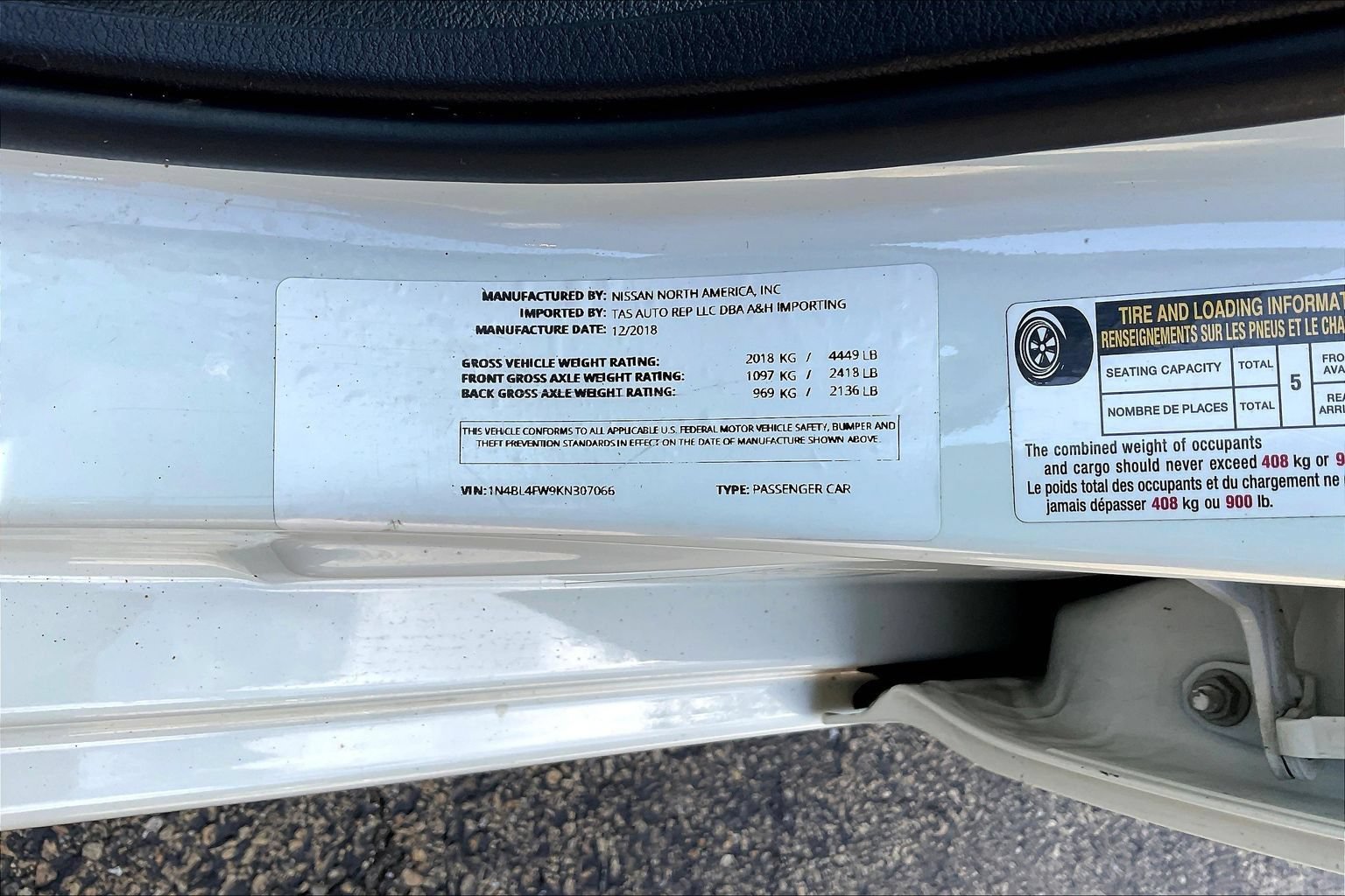Used 2019 Nissan Altima 2.5 Platinum AWD/4WD image 18