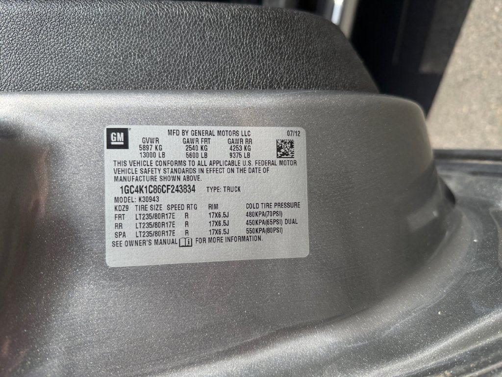 Used 2012 Chevrolet Silverado 3500 LTZ w/ LTZ Plus Package AWD/4WD image 37