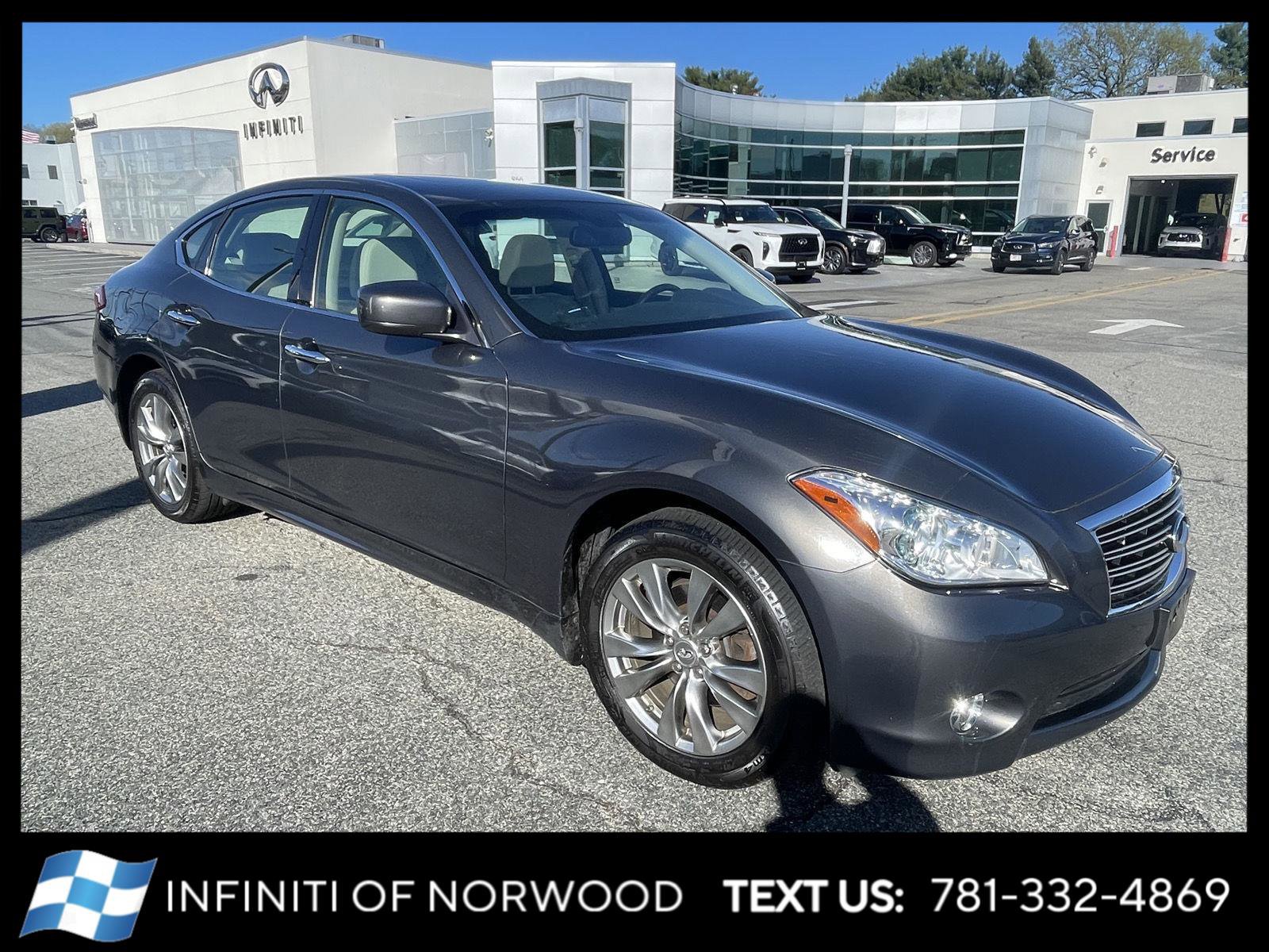 Used 2012 INFINITI M37 x w/ Deluxe Touring Pkg AWD/4WD image 1