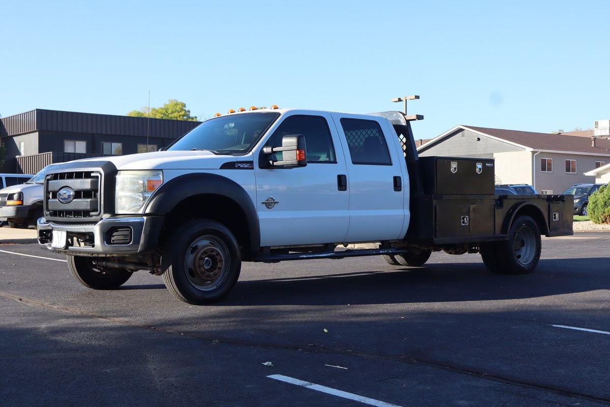 Used 2012 Ford F550 4x4 Crew Cab Super Duty w/ Payload Upgrade Pkg image 11