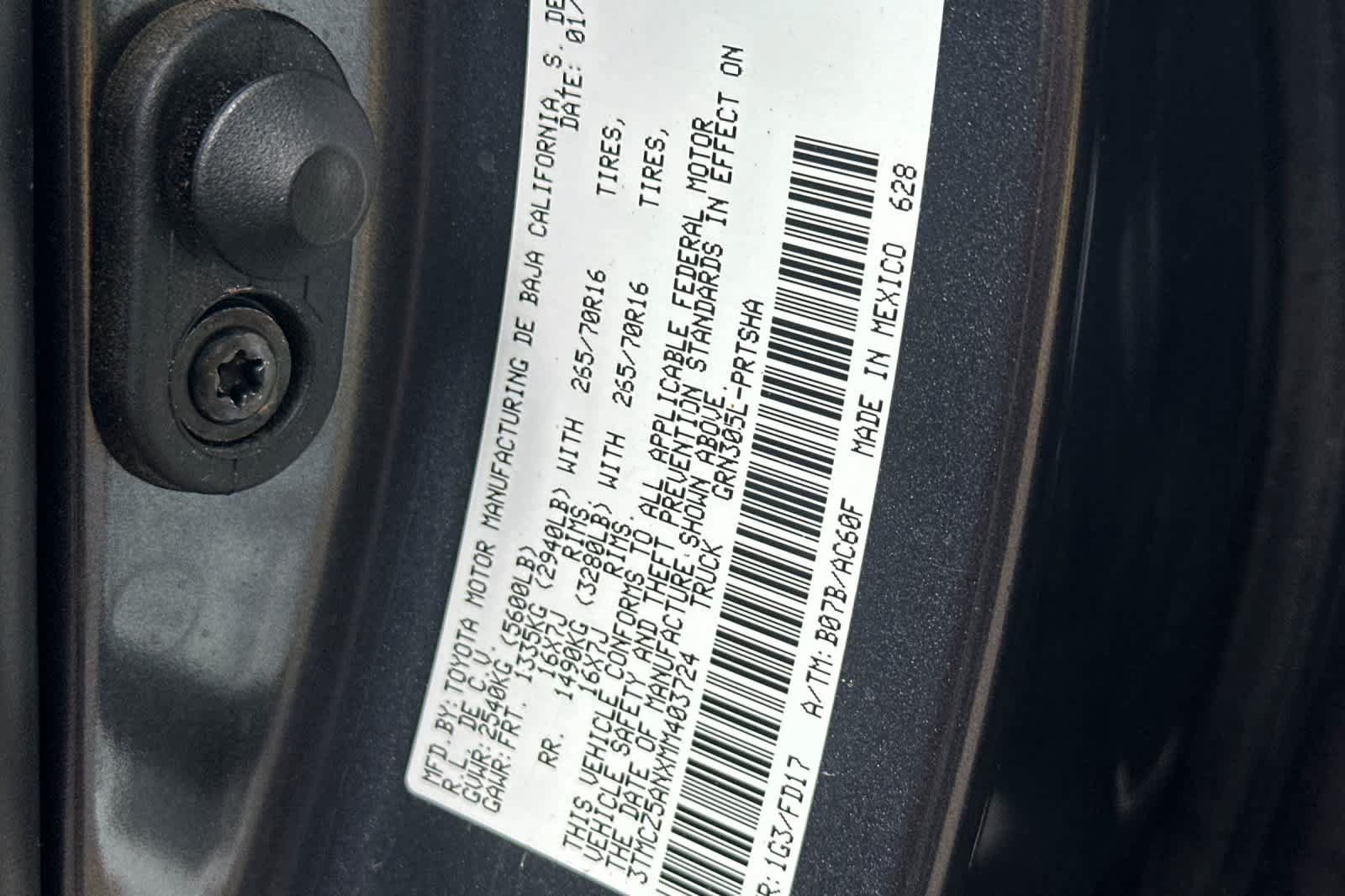 Used 2021 Toyota Tacoma TRD Off-Road AWD/4WD image 28