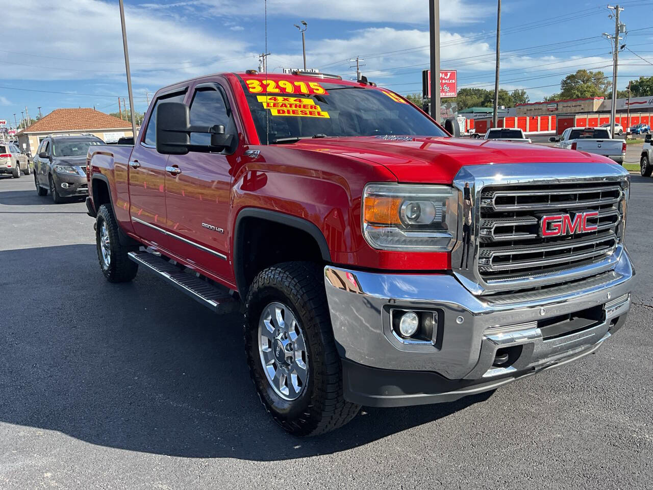 Used 2015 GMC Sierra 2500 SLT w/ Duramax Plus Package image 7