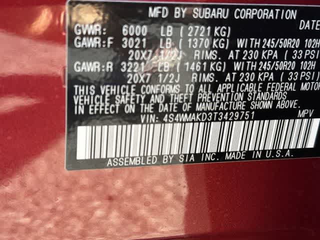 New 2026 Subaru Ascent Touring AWD/4WD image 32