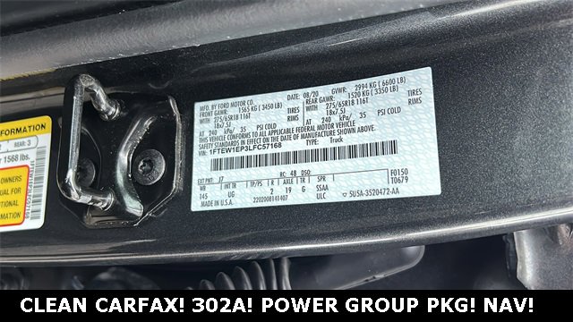 Used 2020 Ford F150 XLT w/ Equipment Group 302A Luxury image 31