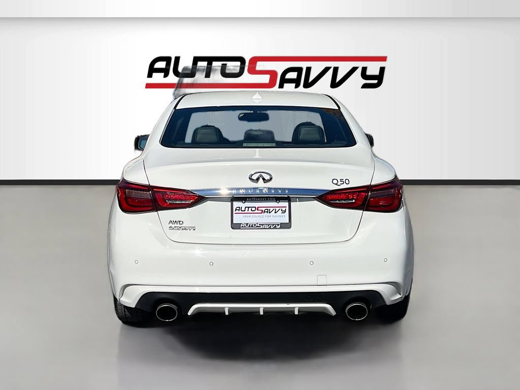 Used 2021 INFINITI Q50 Sensory w/ Cargo Package AWD/4WD image 6