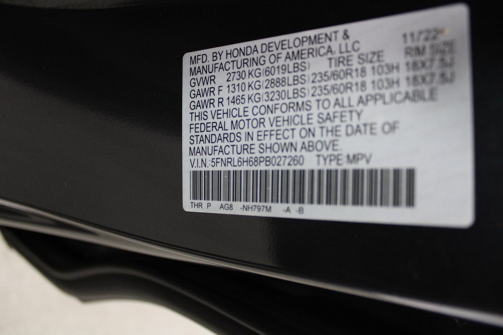 Used 2023 Honda Odyssey EX-L image 51