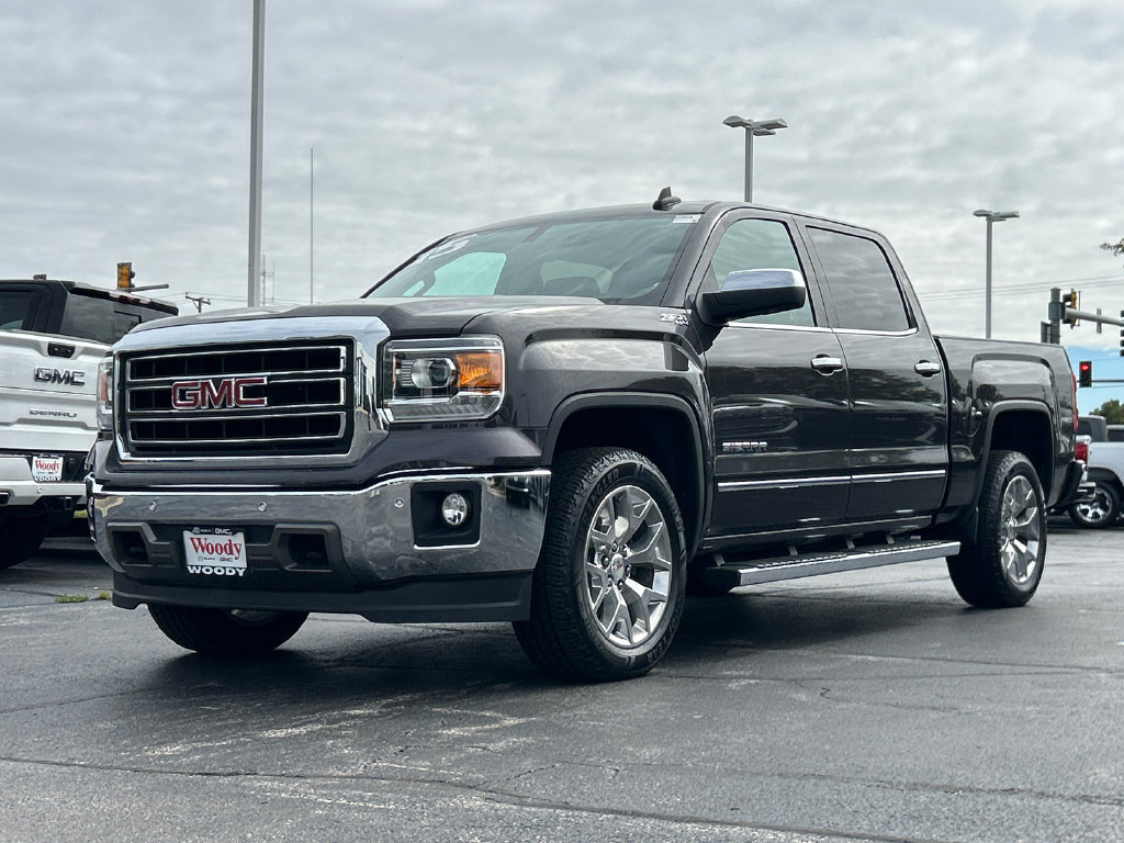 Certified 2015 GMC Sierra 1500 SLT w/ SLT Crew Cab Value Package AWD/4WD image 2