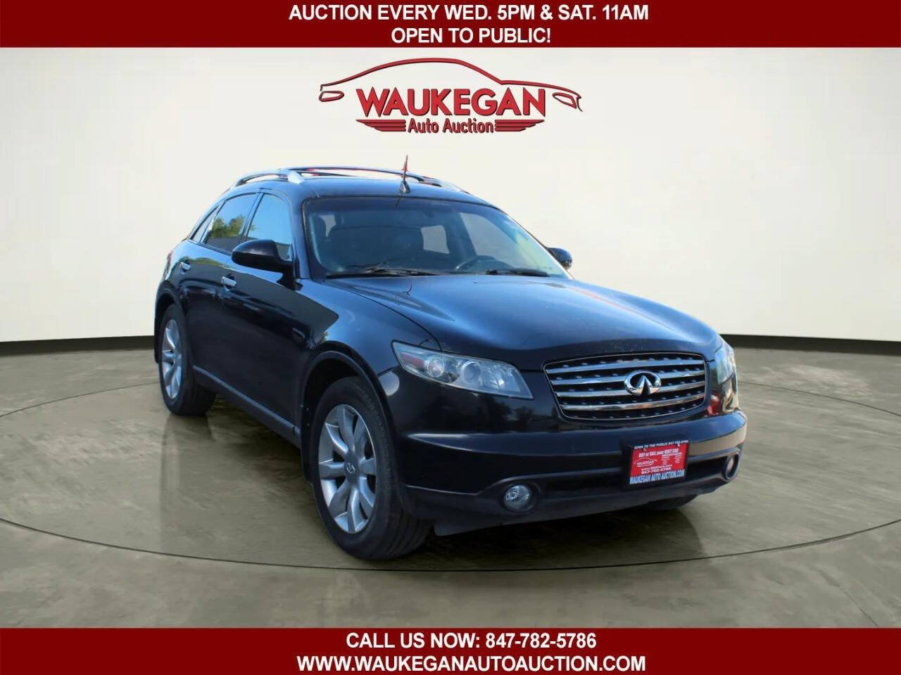 Used 2005 INFINITI FX35 AWD w/ (P01) Touring Pkg image 3