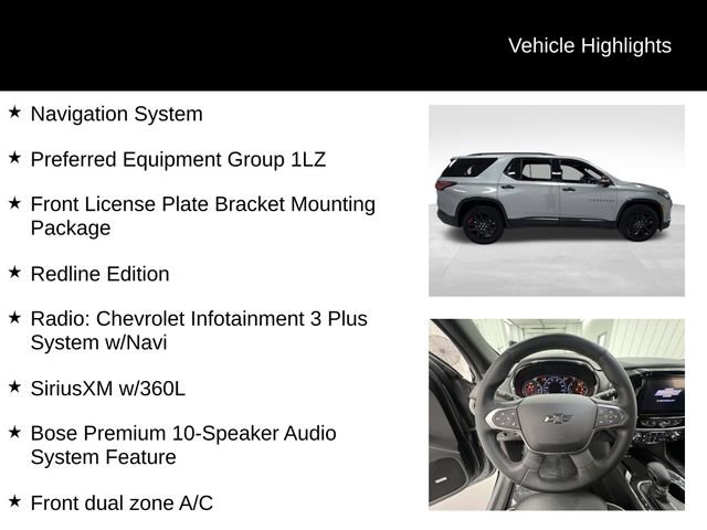 Certified 2023 Chevrolet Traverse Premier w/ Redline Edition image 17