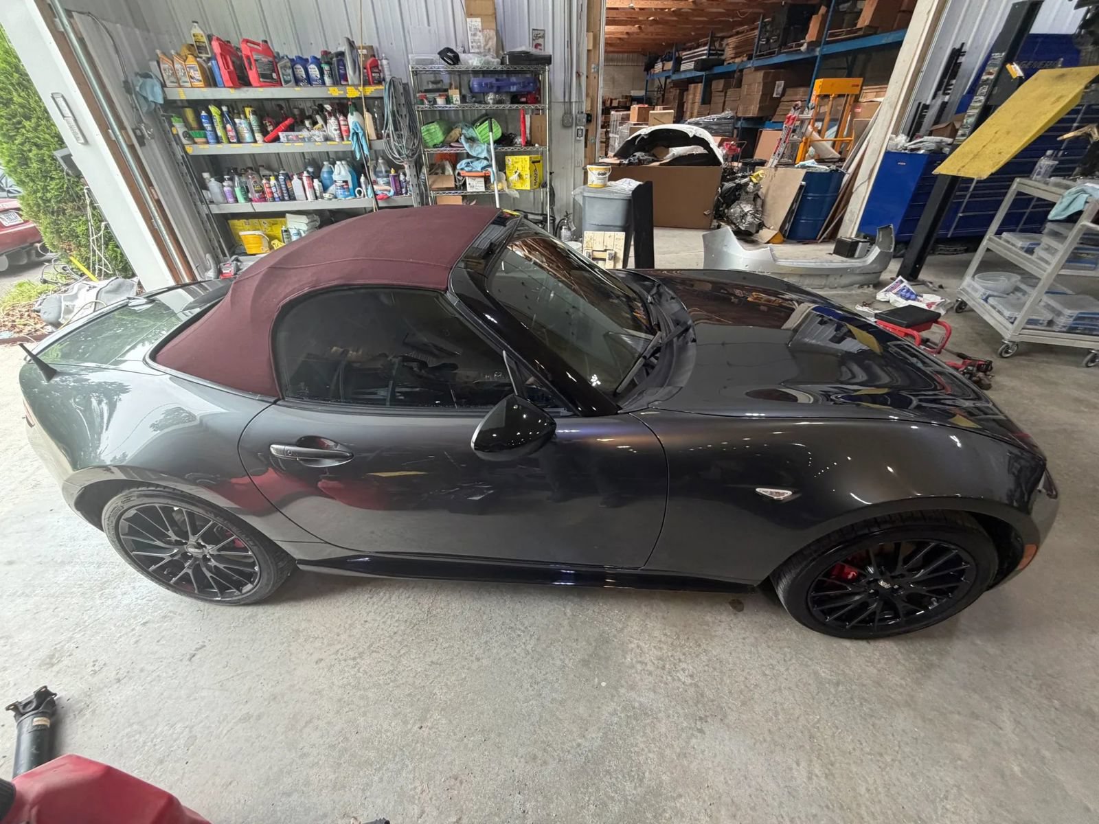Used 2018 MAZDA MX-5 Miata Club w/ Brembo/BBS Recaro Package RWD image 2