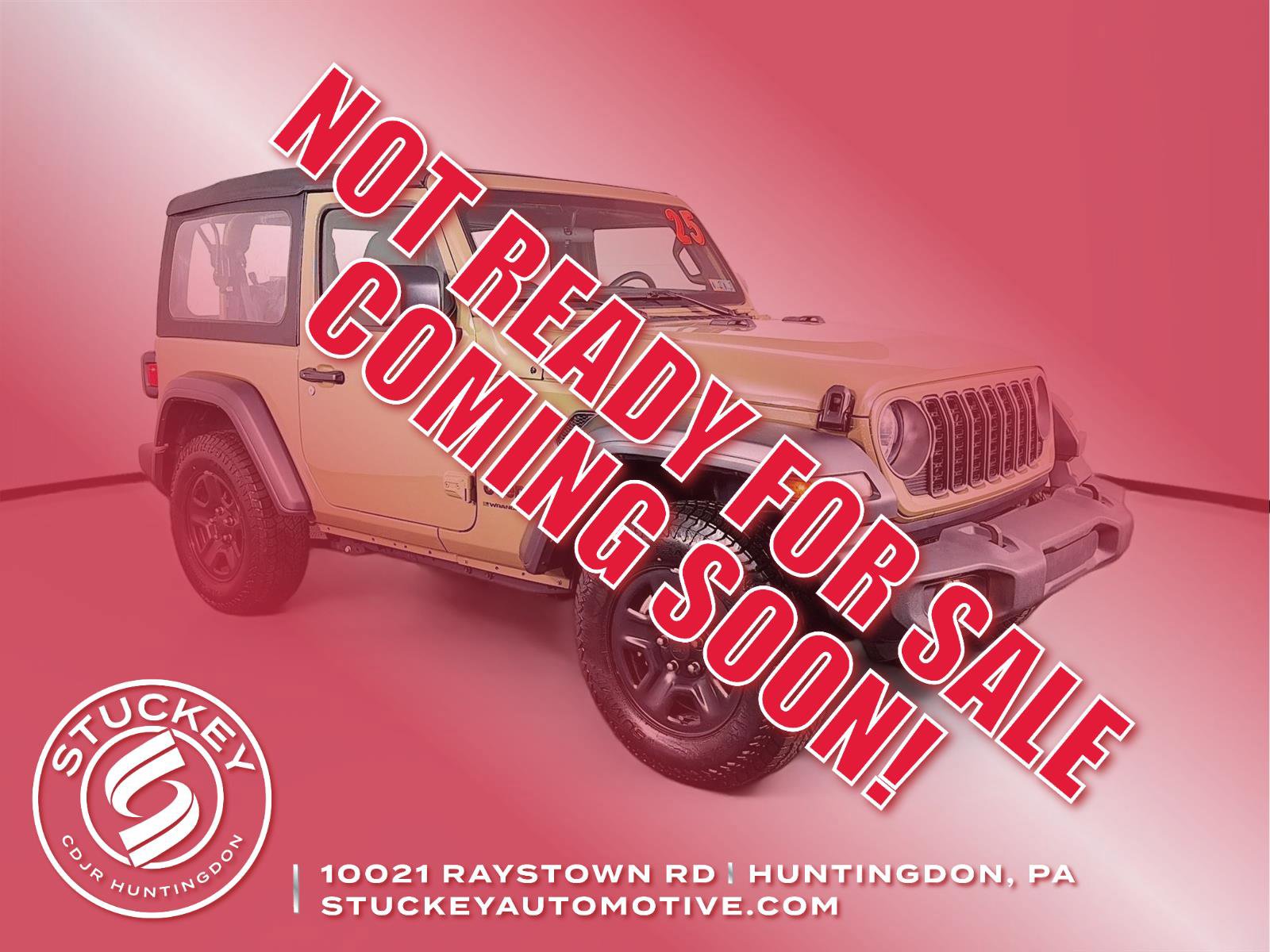 Used 2025 Jeep Wrangler Sport AWD/4WD image 1