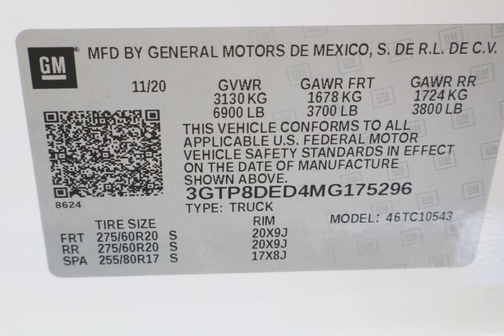 Used 2021 GMC Sierra 1500 SLT w/ SLT Premium Plus Package RWD image 36