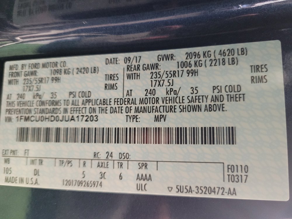 Used 2018 Ford Escape SEL image 33