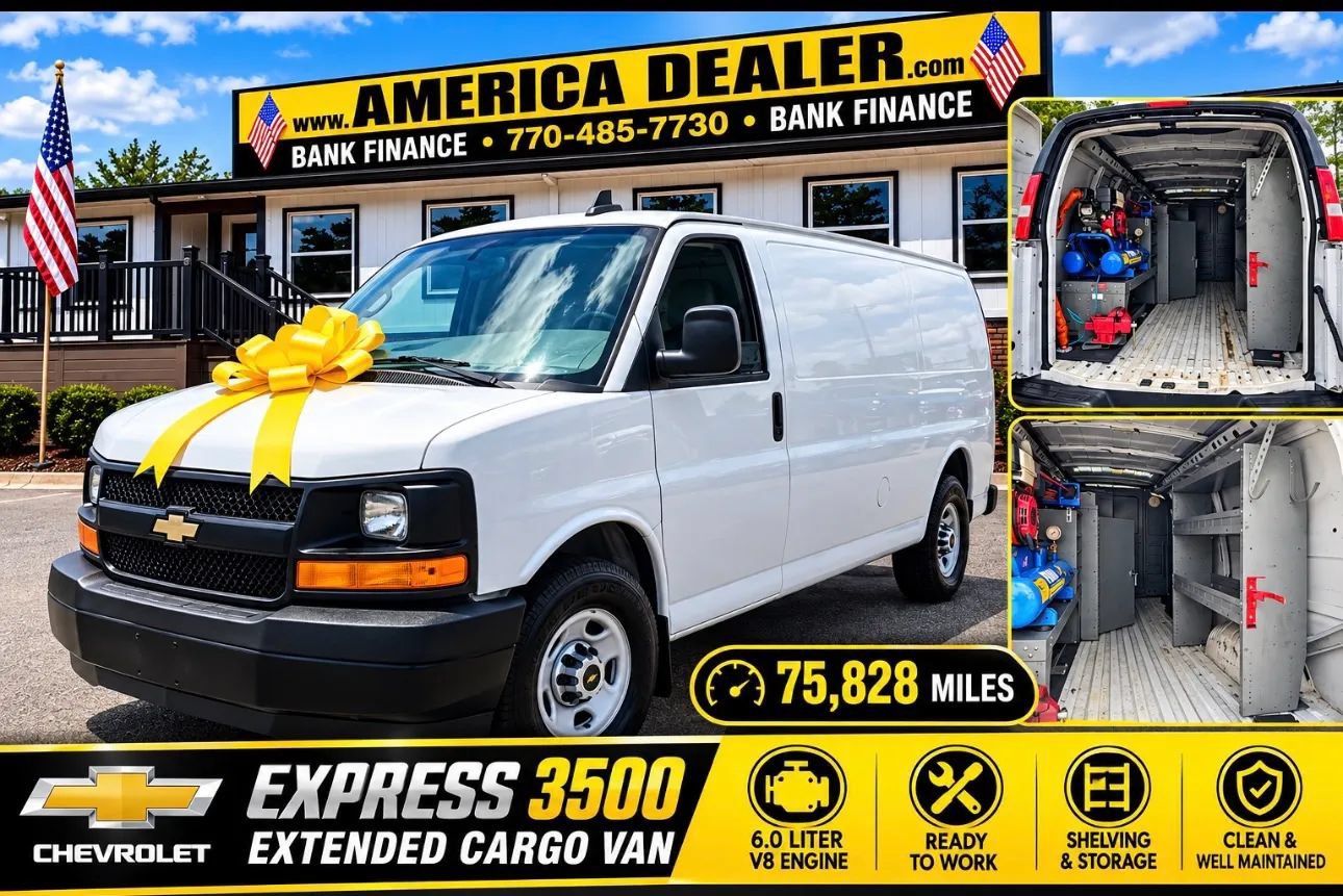 Used 2017 Chevrolet Express 3500 Extended