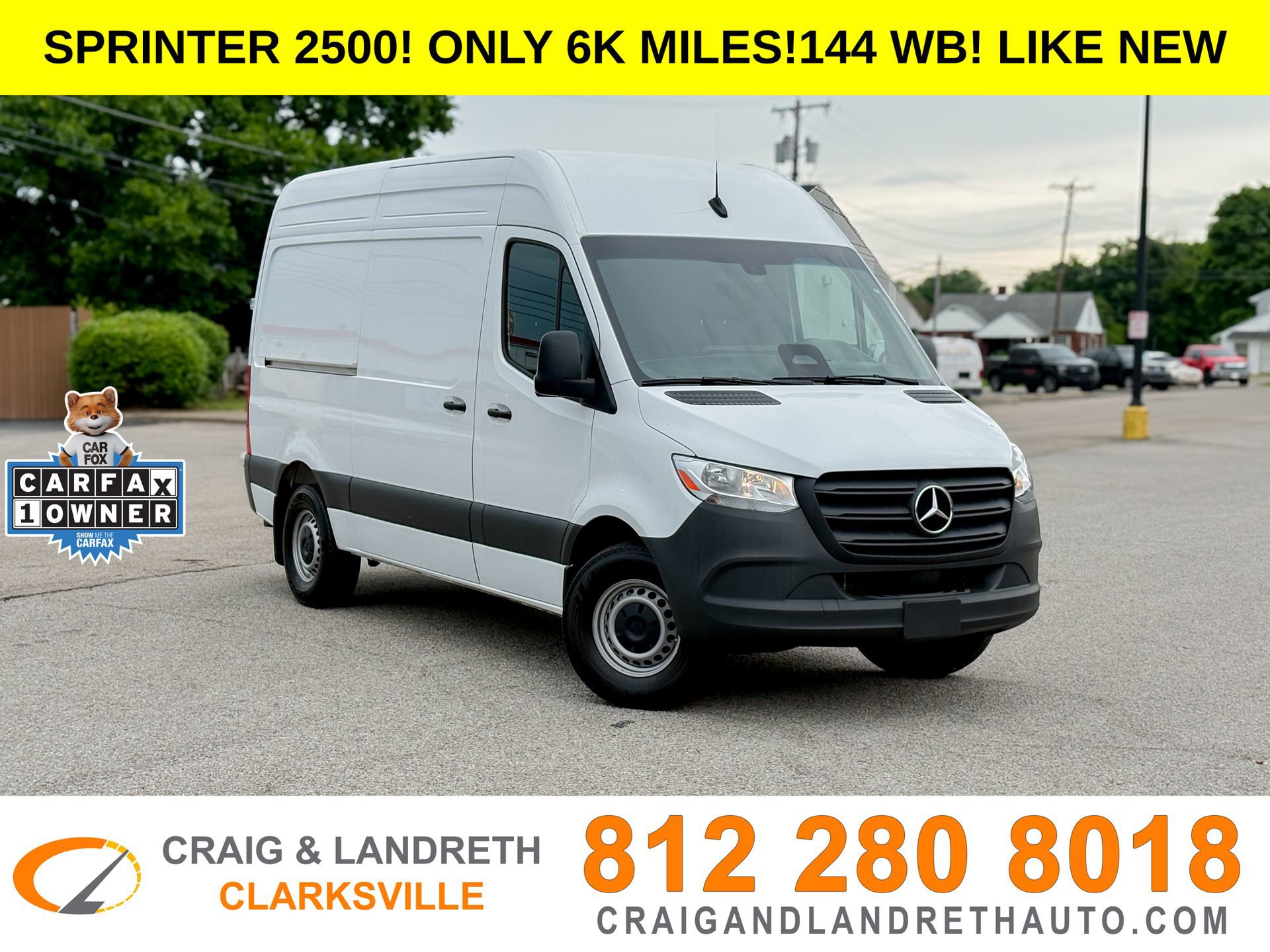 Used 2025 Mercedes-Benz Sprinter 2500
