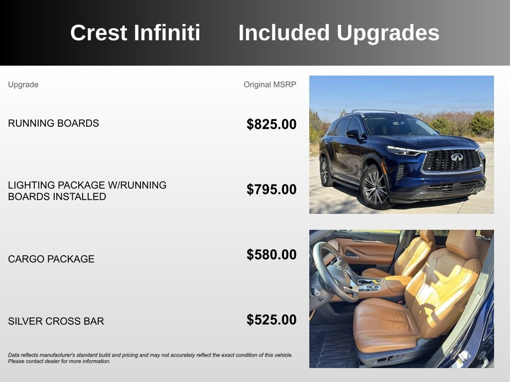Used 2023 INFINITI QX60 Sensory image 5