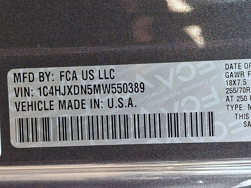 Used 2021 Jeep Wrangler Unlimited Sport S image 32