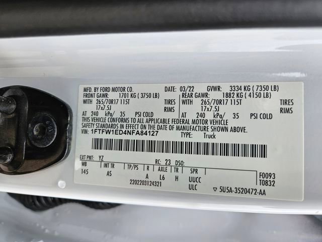 Used 2022 Ford F150 XL w/ Trailer Tow Package AWD/4WD image 29