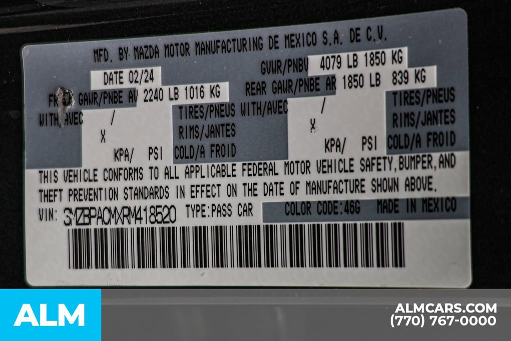 Used 2024 MAZDA MAZDA3 s image 57