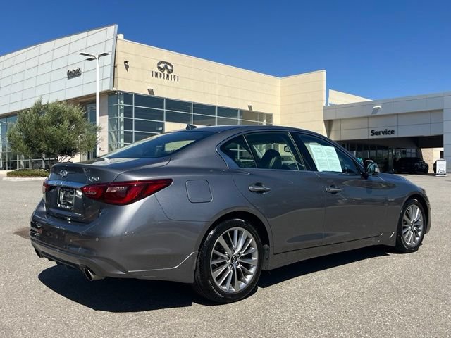 Certified 2023 INFINITI Q50 Luxe w/ Cargo Package RWD image 4