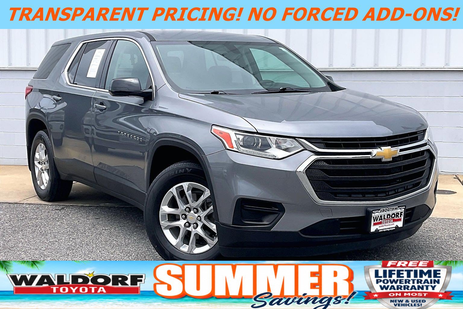 Used 2020 Chevrolet Traverse LS