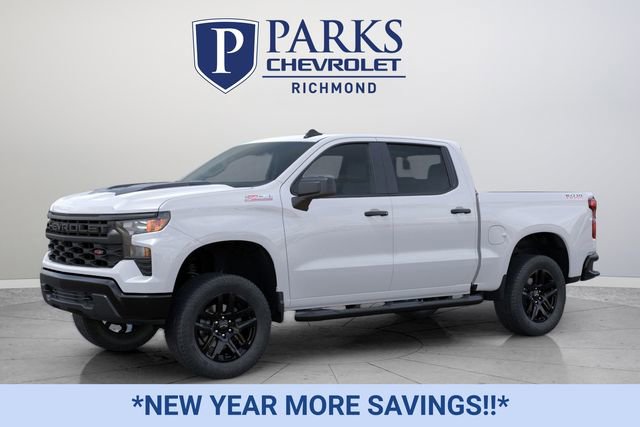 New 2026 Chevrolet Silverado 1500 Custom Trail Boss w/ Turbomax Blackout Package image 2