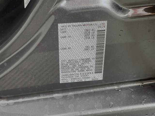 New 2026 Nissan Altima 2.5 SV FWD image 21