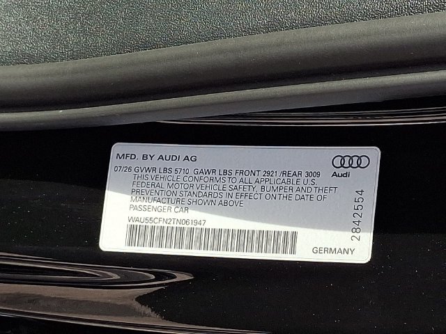 New 2026 Audi A6 Premium Plus AWD/4WD image 20