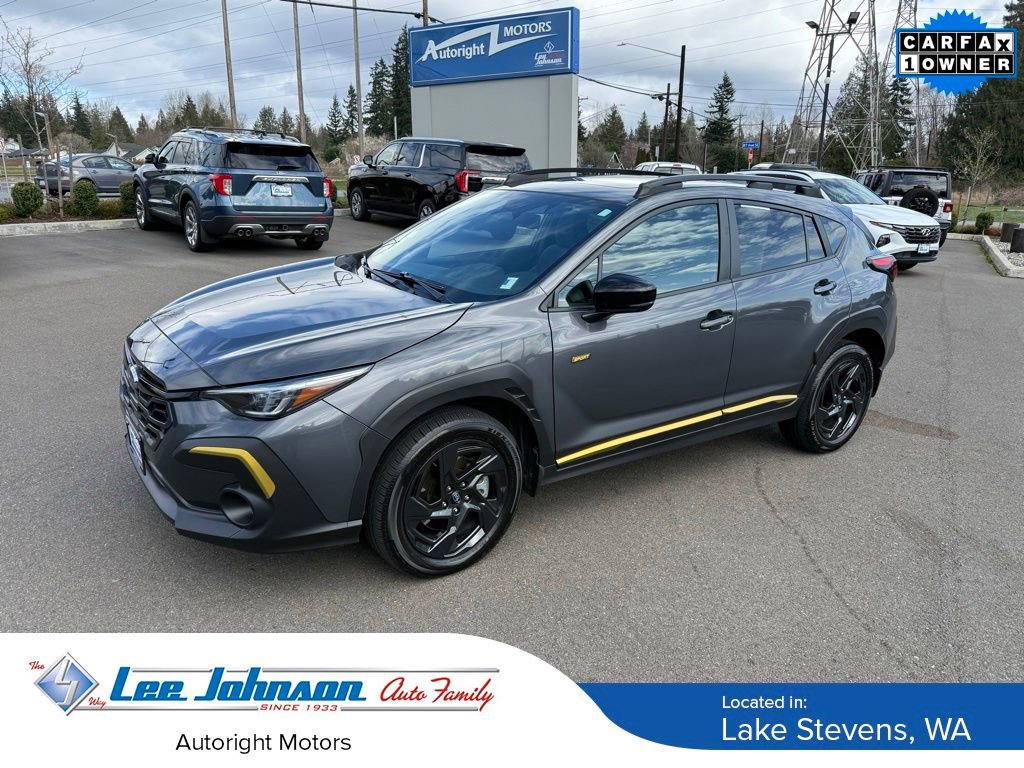Used 2024 Subaru Crosstrek 2.5i Sport w/ Popular Package #4A AWD/4WD image 1