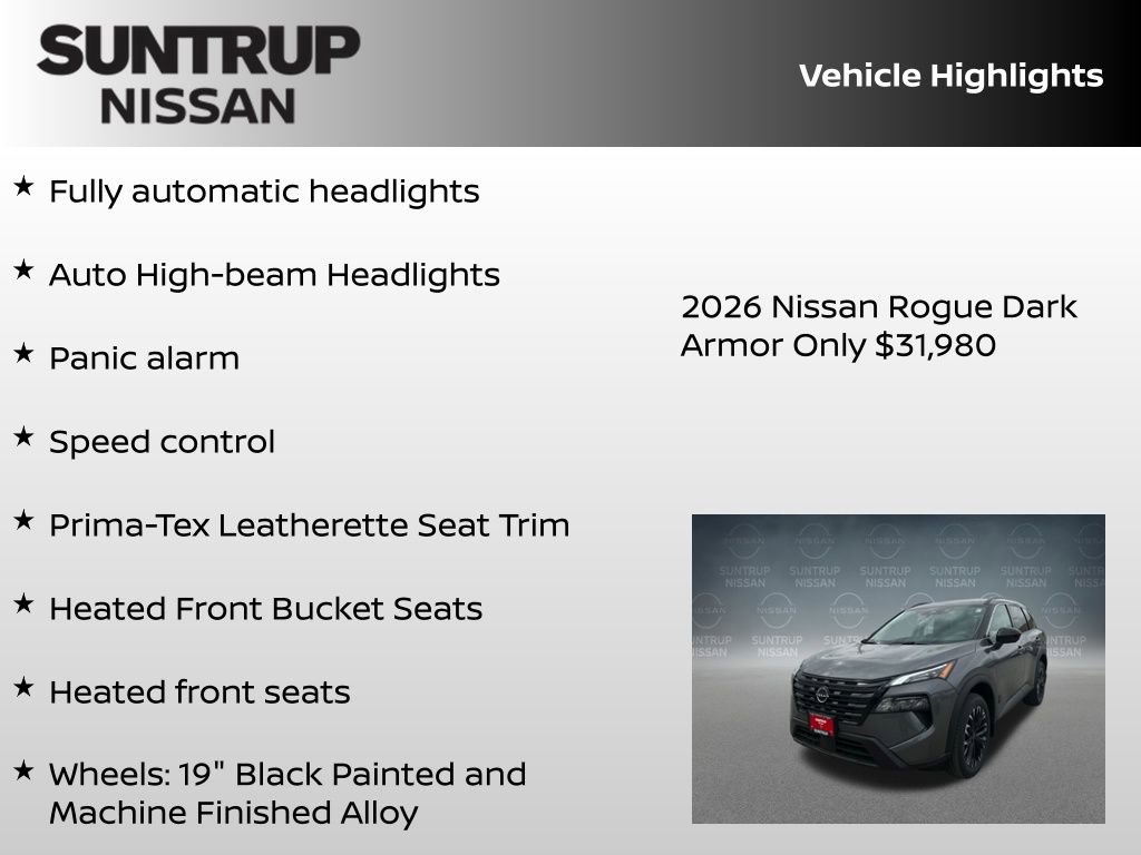 New 2026 Nissan Rogue SV AWD/4WD image 32