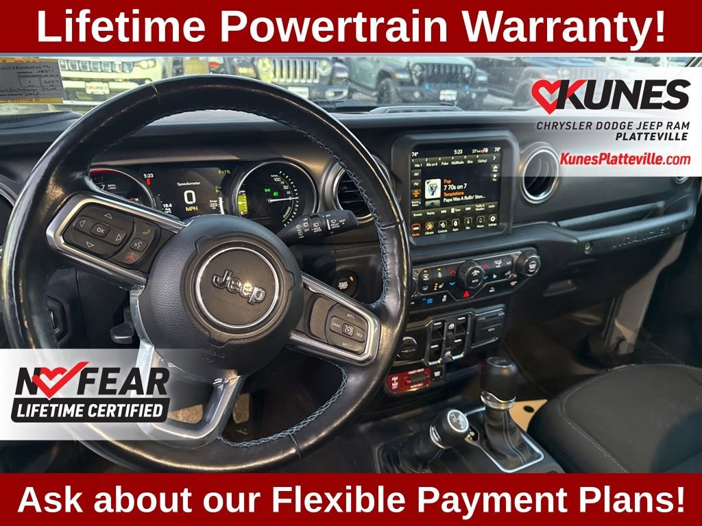 Used 2023 Jeep Wrangler Unlimited Rubicon 4xe w/ Cold Weather Group image 17