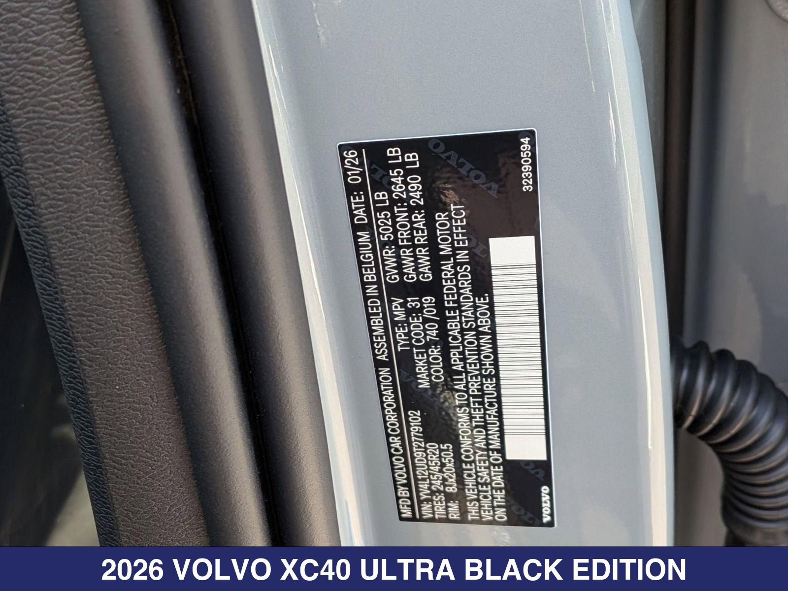 New 2026 Volvo XC40 B5 Ultra w/ Climate Package AWD/4WD image 29