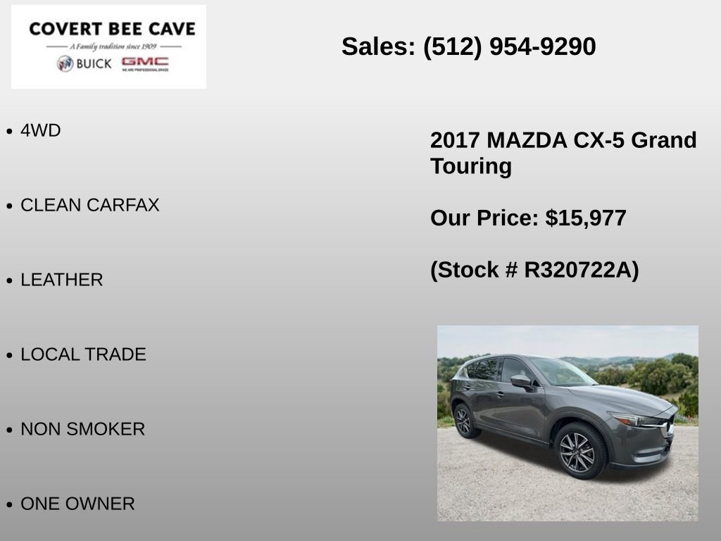 Used 2017 MAZDA CX-5 Grand Touring AWD/4WD image 6
