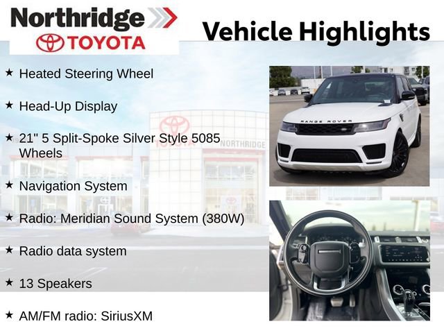 Used 2020 Land Rover Range Rover Sport HSE Dynamic AWD/4WD image 2