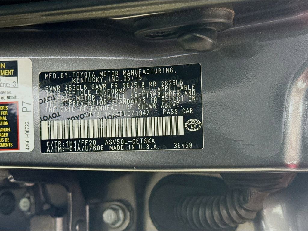 Used 2015 Toyota Camry SE FWD image 28