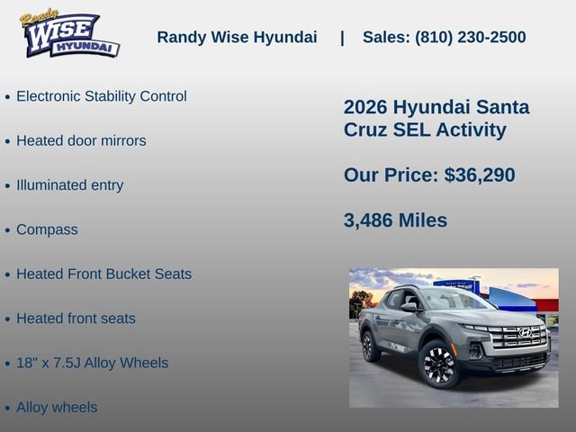 New 2026 Hyundai Santa Cruz SEL AWD/4WD image 10