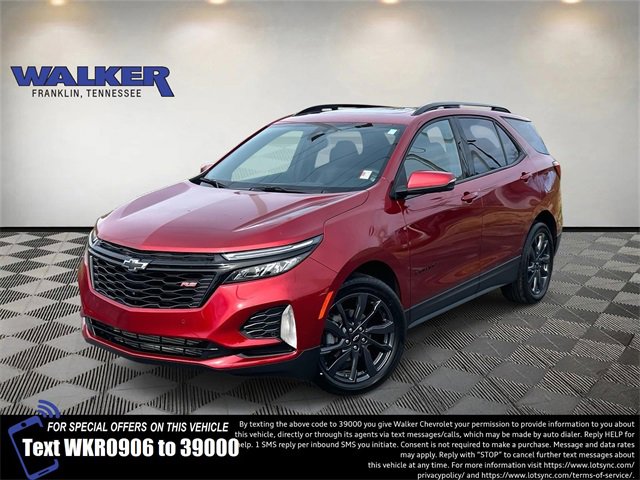 Used 2024 Chevrolet Equinox RS w/ RS Leather Package