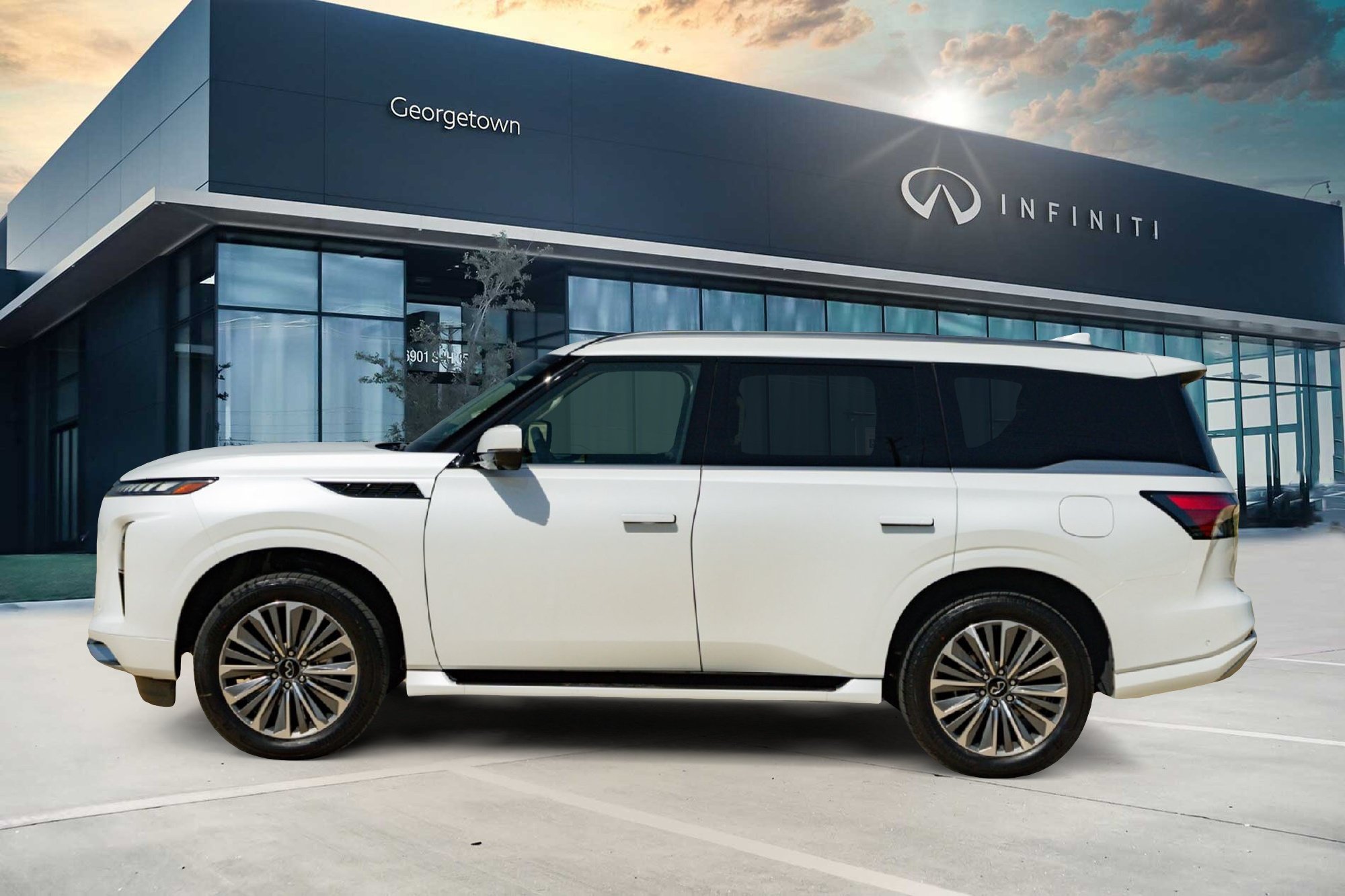 New 2027 INFINITI QX80 Luxe RWD image 7