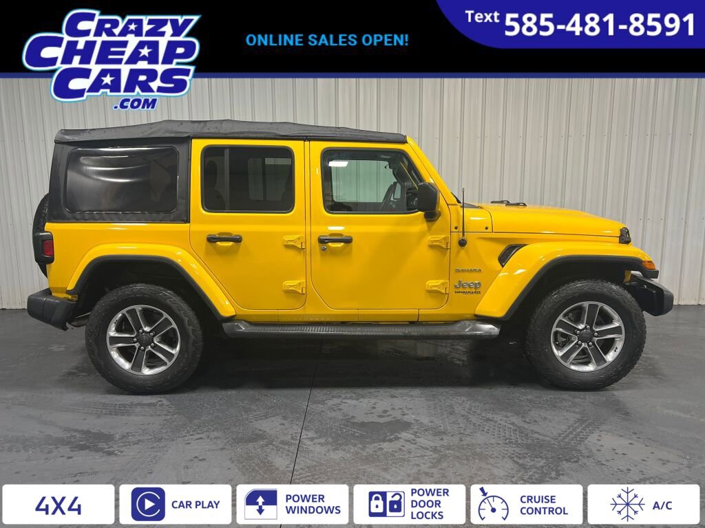 Used 2018 Jeep Wrangler Unlimited Sahara w/ Cold Weather Group