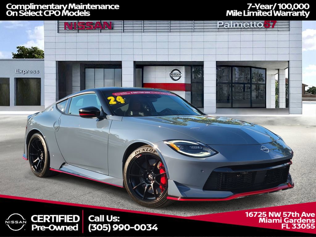 Certified 2024 Nissan Z NISMO w/ Floor Mat Package image 1