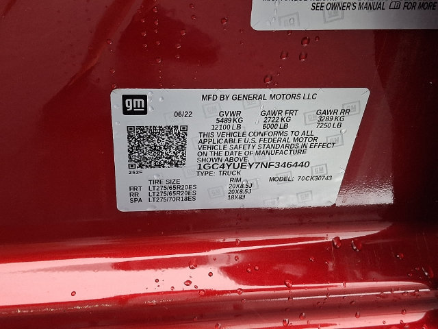 Certified 2022 Chevrolet Silverado 3500 LTZ w/ LTZ Premium Package AWD/4WD image 28