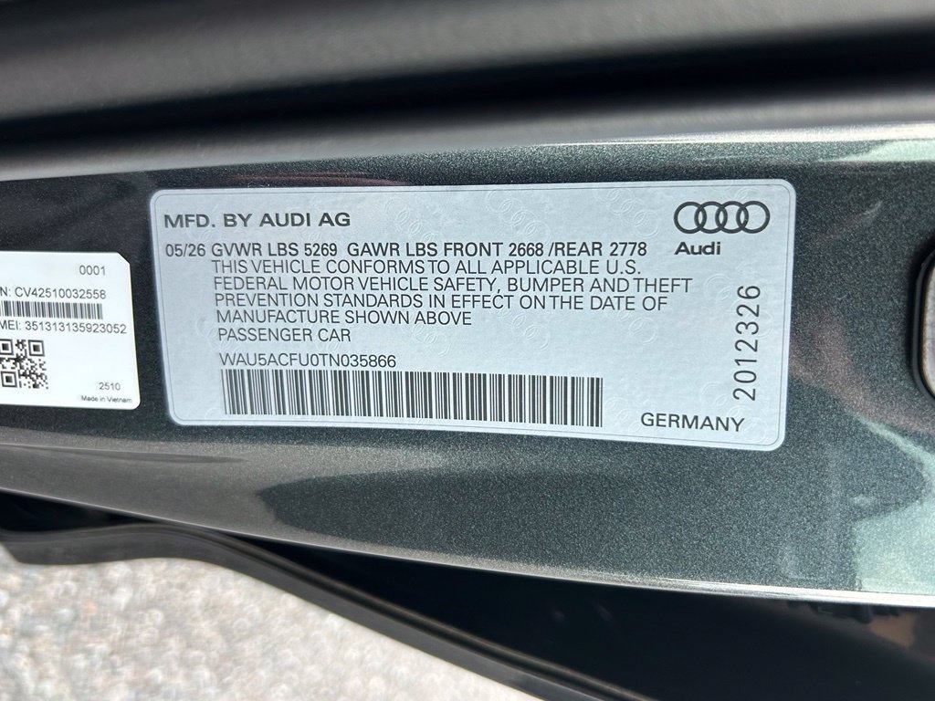 New 2026 Audi A5 Premium Plus AWD/4WD image 54