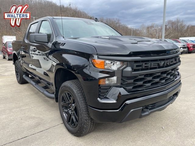 New 2026 Chevrolet Silverado 1500 Custom Trail Boss w/ Turbomax Blackout Package AWD/4WD image 1